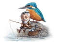 Angler-mit-Eisvogel